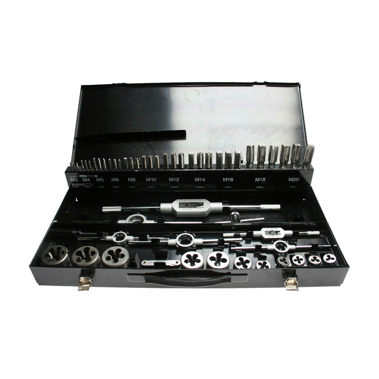 Thread Cutting Set M3-M20 55pcs