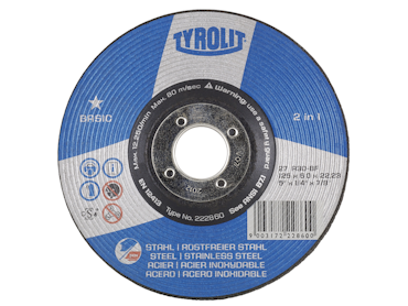 Tyrolit Navrondell Basic 2in1 125X6X22.2 A30-BF 10st/fp