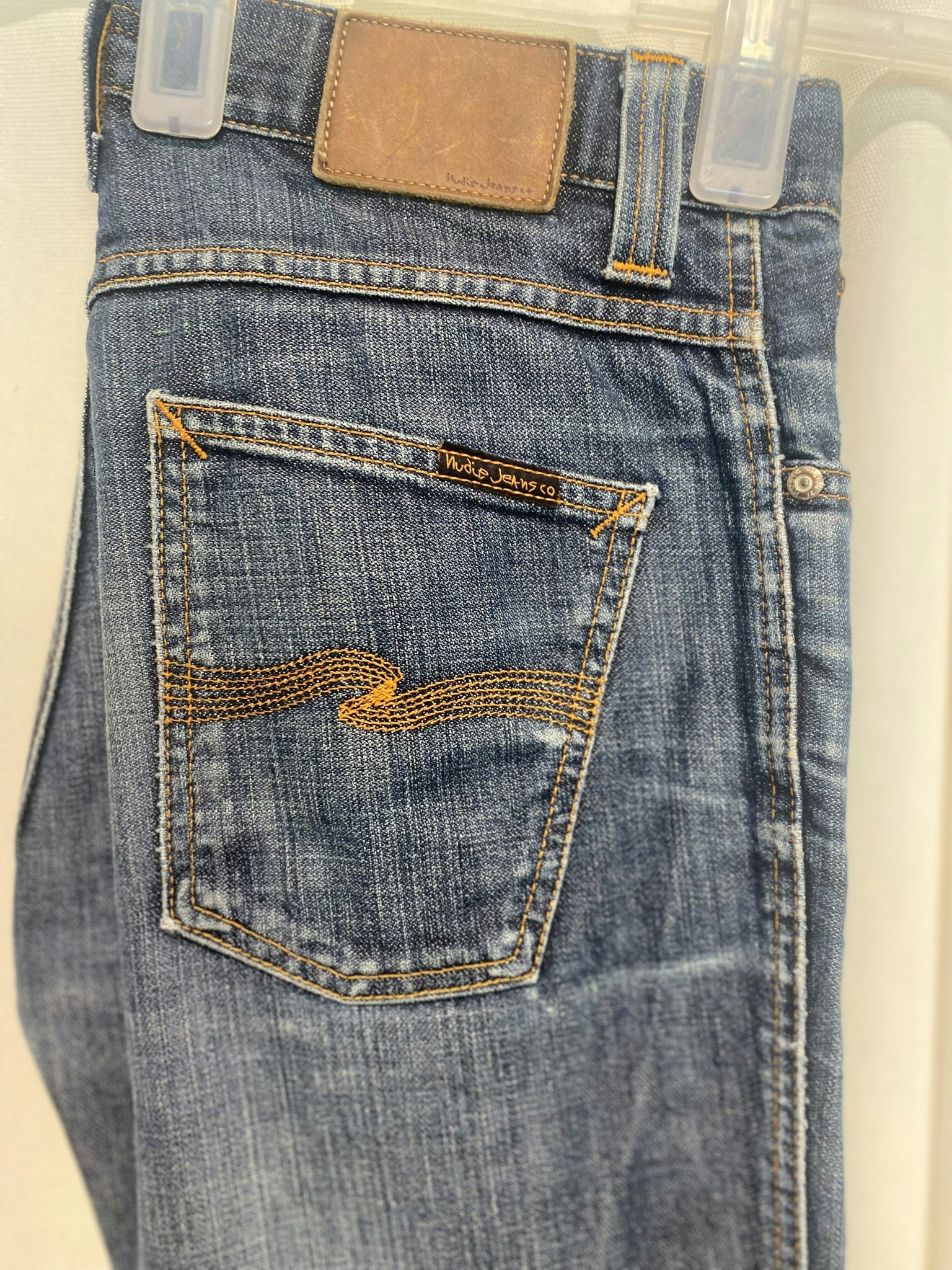 Nude Jeans Blå