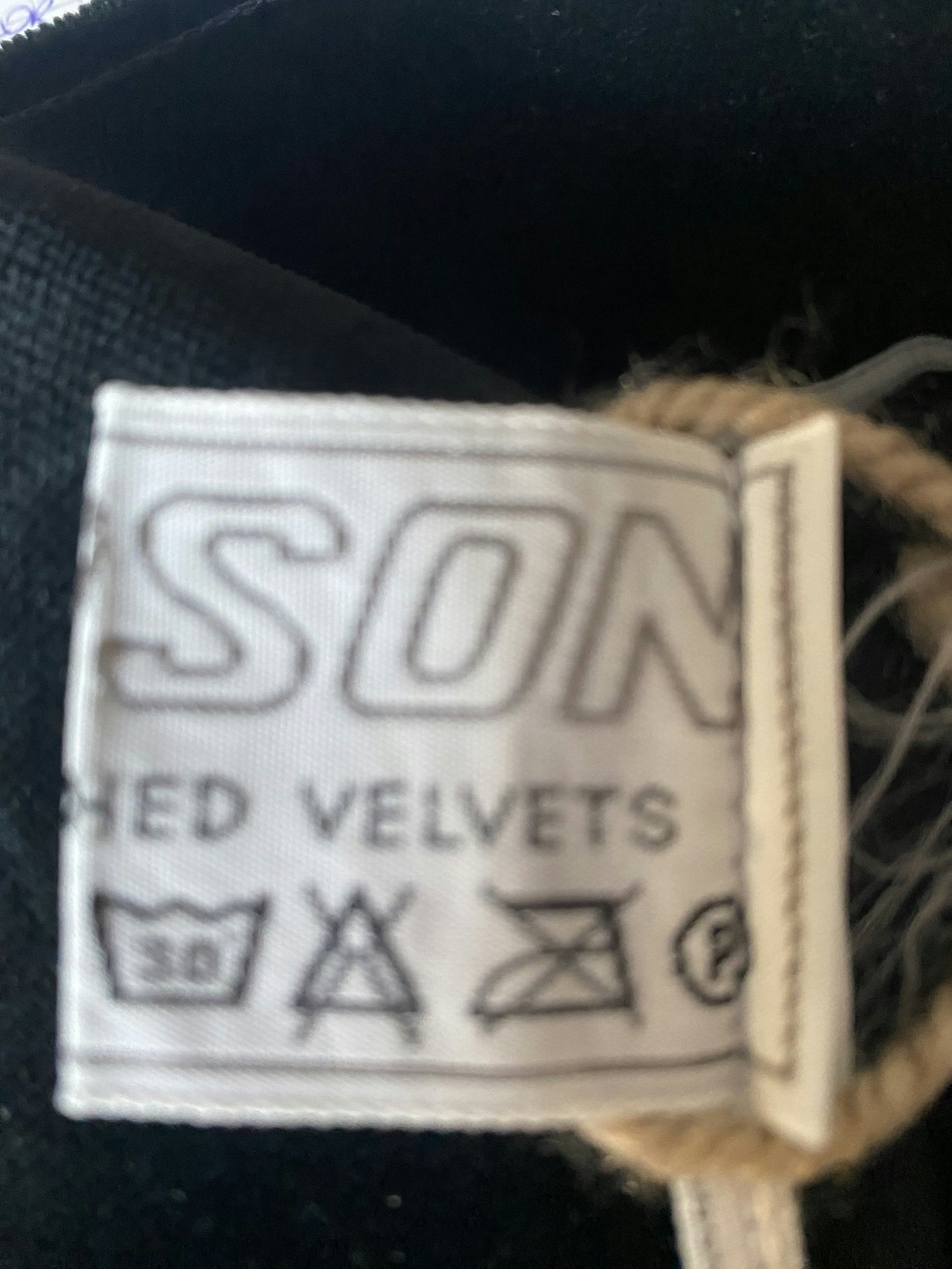 Vintage herr byxa i sammet