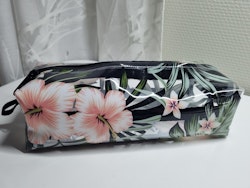 Firkantmappe med blomster
