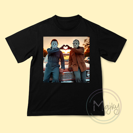 T-shirt - Michael Myers & Jason Voorhees BFF