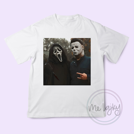 T-shirt - Ghostface & Michael Myers