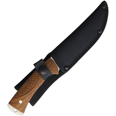 Kniv med jaktmotiv gåva till jägaren.
