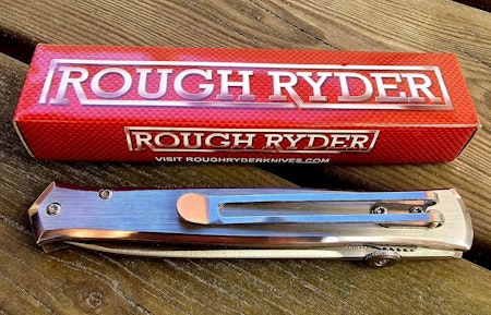 EDC-kniv helt i rostfritt stål – slitstark effektiv & enkel att bära med sig