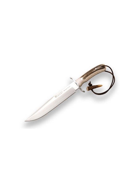 Joker Bowie kniv  handtillverkad i Spanien med hjort handtag.