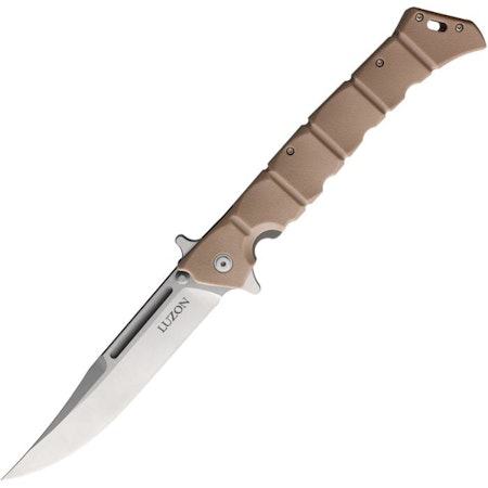 Cold Steel Large Luzon Linerlock DT Desert Tan.