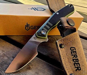 Gerber Downwind Caper green jägarens favorit jaktkniv.