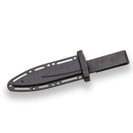 Svart taktisk Dolk stickkniv med Kydexslida för militära uppdrag