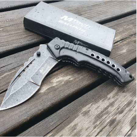 svart fällkniv M-tech