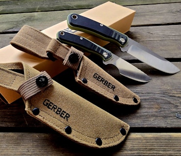 Knivset för jakt på småvilt och storvilt Gerber jaktknivar