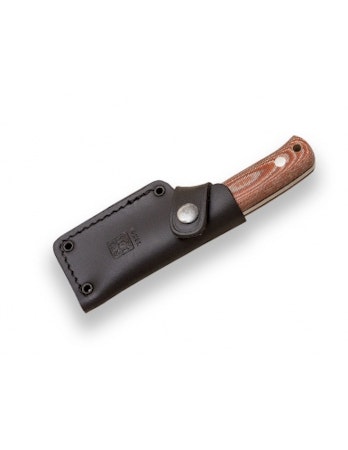 Bushcraft kniv Joker Erizo TS1 brun Canvas Micarta .