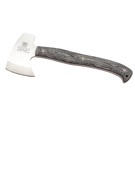 Vilsmarksyxa Joker Nature Hatchet – i ett stycke med svart micarta handtag