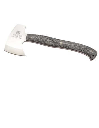 Vilsmarksyxa Joker Nature Hatchet – i ett stycke med svart micarta handtag