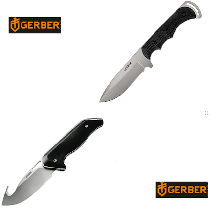 Gerber Gear – för Jakt & Fritid Kniv-set 2 av Gerbers mest populära knivar