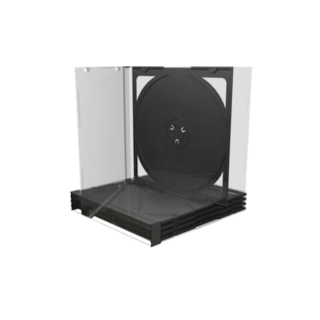 Mediarange CD cover Med Sort innlegg med plass til 2 plater 1stk