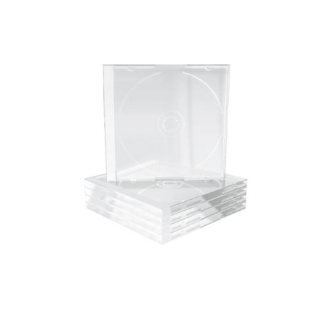 Mediarange Cd cover med klar innlegg med plass til 1 plate 1 stk