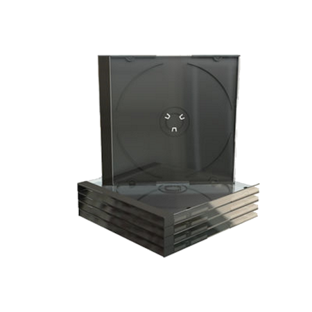 Mediarange Cd cover Med Sort innlegg med plass til 1 plate 1 stk