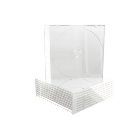 Mediarange Cd cover klar 5,2mm tynne med plass til 1 plate 1 stk