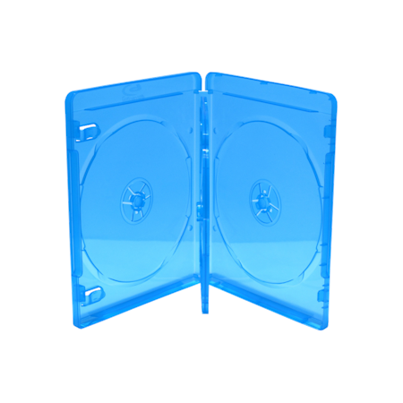 Mediarange Blu-Ray cover med logo 14mm for 3 plater 1 stk