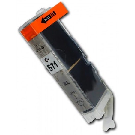 Mediarange blekkpatron for Canon skrivere CLI-571GY grå 13ml