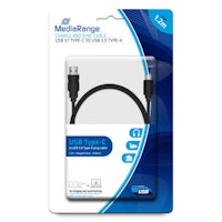 MediaRange Lade og synk. kabel USB 3.1 Type-C til USB 3.0 1,8m