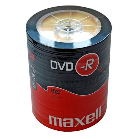 Maxell 16x DVD-R 4,7GB 100 stk