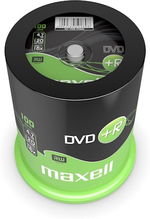 Maxell 16x DVD+R 4,7GB  100 stk