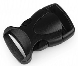S787 Klickspänne 20 mm svart