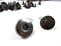 S606 Magnetlås 18 mm svart nickel (2/20/100 st)