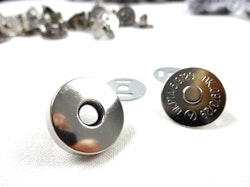S606 Magnetlås 18 mm nickel (2/20/100 st)