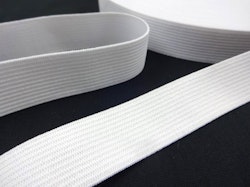 R303 Resår 20 mm vit (25 m)