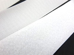 B336 Kardborrband 50 mm vit (komplett) (25 m)