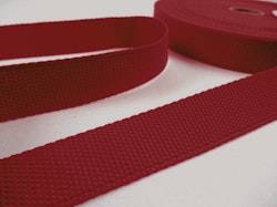 B390 Polypropylenband 25 mm vinröd (25 m)
