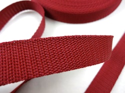 B650 Polypropylenband 25 mm vinröd (25 m)