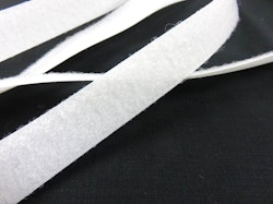 B340 Kardborrband 30 mm vit (mjuk) (25 m)