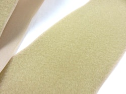 B336 Kardborrband 100 mm beige (mjuk) (25 m)