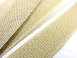 B336 Kardborrband 20 mm beige (hård) (25 m)