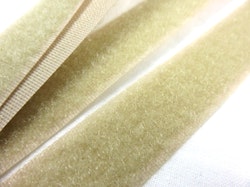 B336 Kardborrband 20 mm beige (mjuk) (25 m)