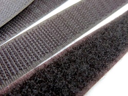 B336 Kardborrband 20 mm brun (komplett) (25 m)