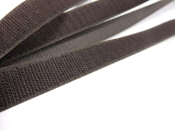 B336 Kardborrband 20 mm brun (hård) (25 m)