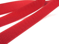 B336 Kardborrband 20 mm röd (hård) (25 m)