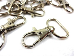S692 Karbinhake 20 mm nickel (2/20/100 st)