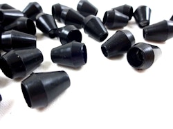 S602 Snoddstopp 5 mm svart (100 st)
