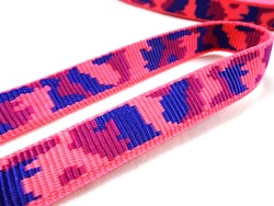 B441 Polypropylenband Kamouflage 20 mm rosa (50 m)