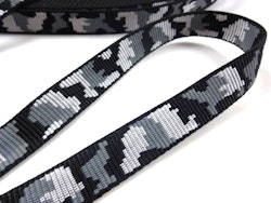 B441 Polypropylenband Kamouflage 20 mm svart (50 m)