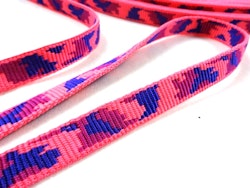 B441 Polypropylenband Kamouflage 15 mm rosa (50 m)