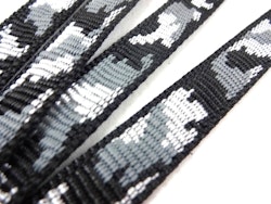B441 Polypropylenband Kamouflage 15 mm svart (50 m)