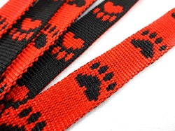 B443 Polypropylenband Tass 15 mm röd (50 m)