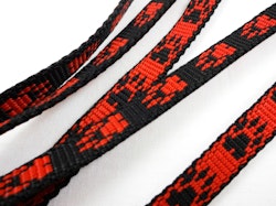 B443 Polypropylenband Tass 10 mm röd (50 m)